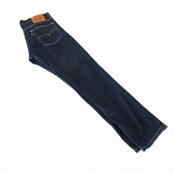Levis 511 dark blue wash slim leg jeans sz 34 - Picture 2 of 4